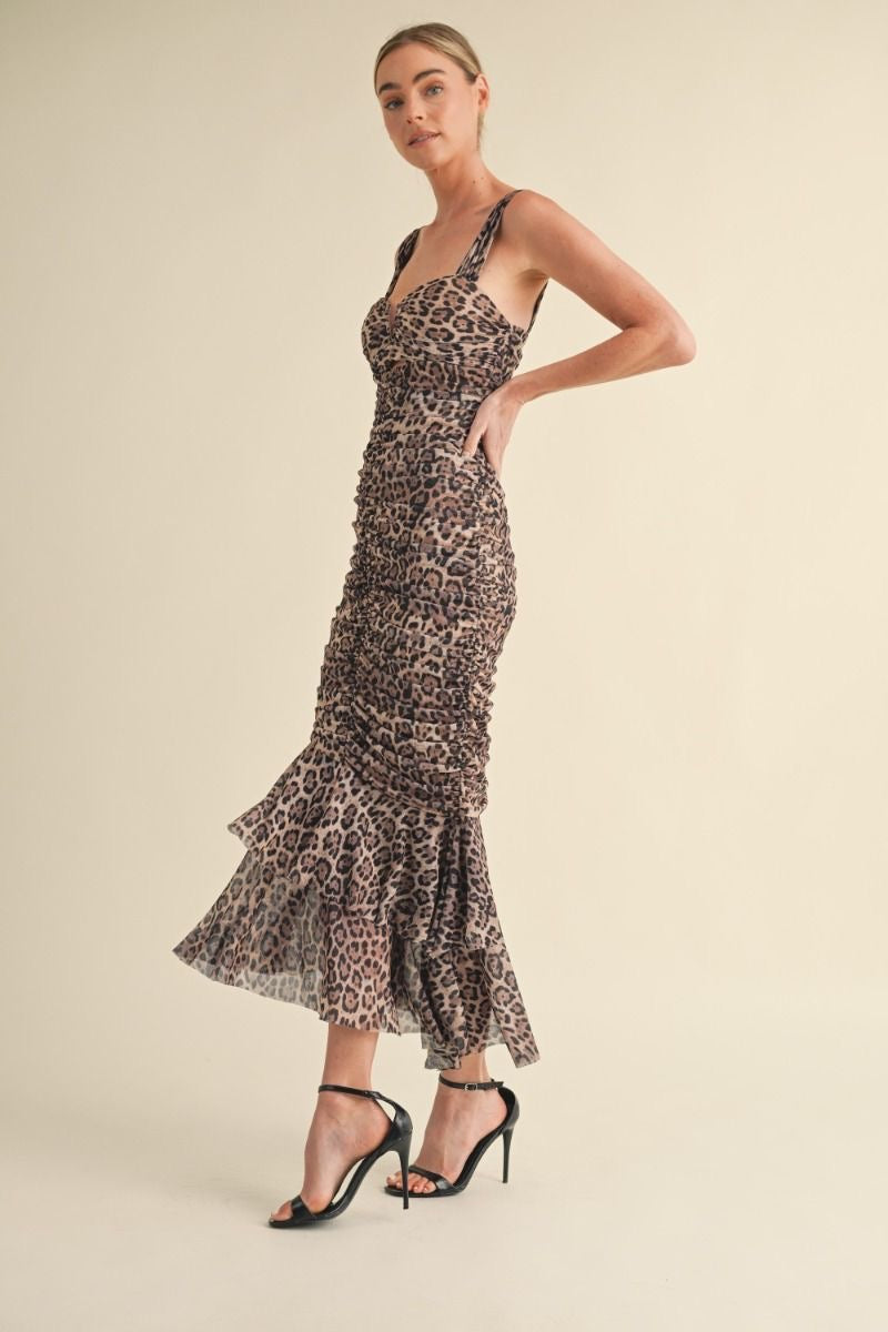 Vestido Leopard