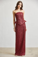 Cargar imagen en el visor de la galería, Vestido Burgandy
