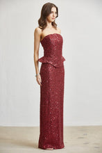 Cargar imagen en el visor de la galería, Vestido Burgandy
