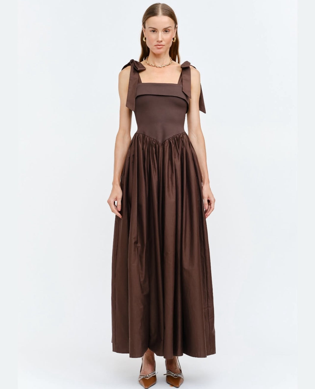 Vestido Café