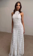 Cargar imagen en el visor de la galería, Vestido Blanco con Flecos
