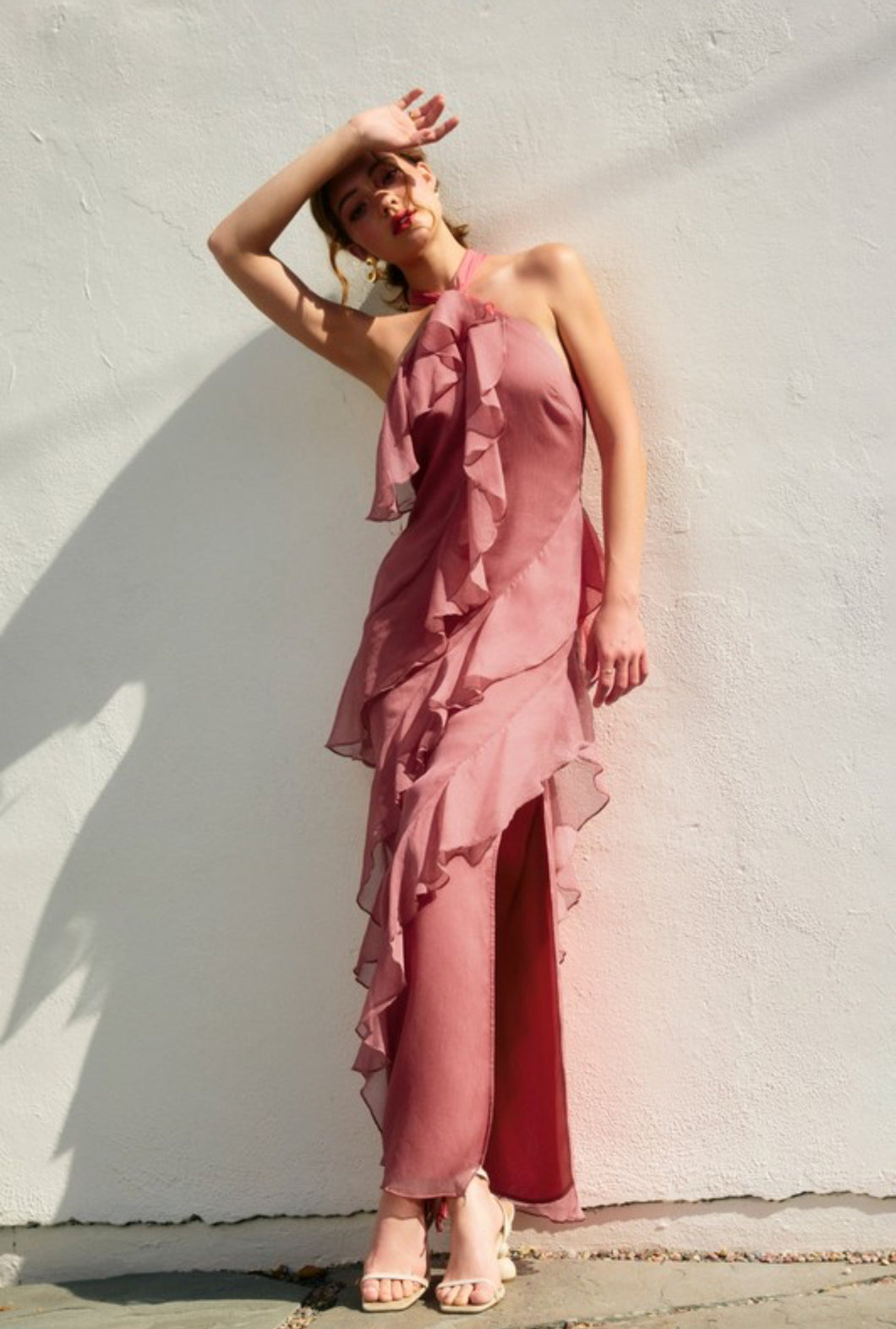 Vestido Rosa Mauve